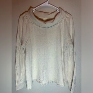 Altar’d state cowl neck cropped sweatshirt size medium
